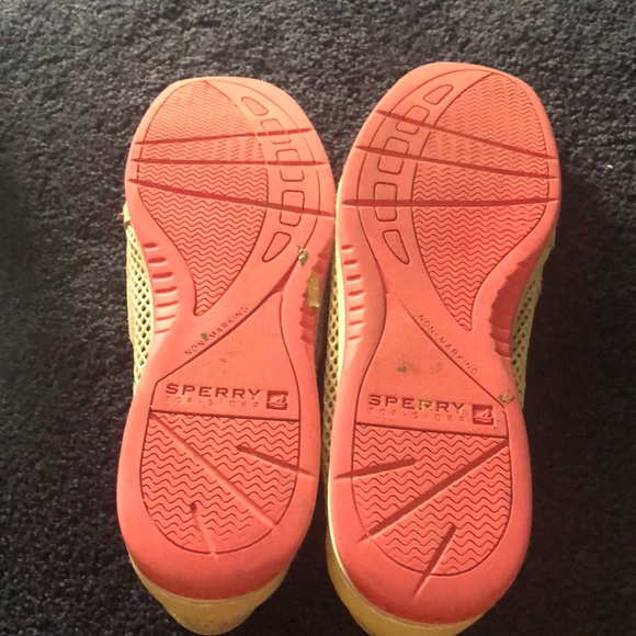 🌑Sperry Angelfish Linen Boat Shoes - Picture 5 of 5